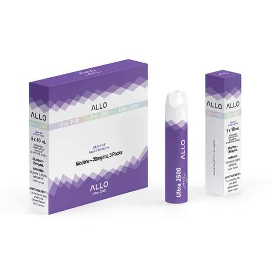 Allo Ultra 2500 Disposable - Grape Ice - Smoke FX